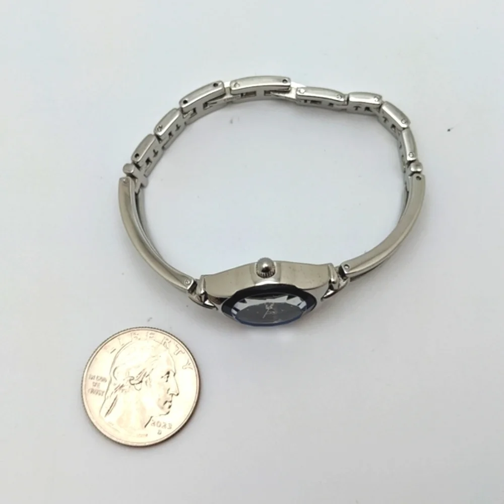 Miyota Watch Movement Parts Silver Royal Blue